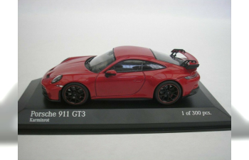 PORSCHE 992 GT3 - 2020, red