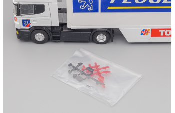 SCANIA 144L 530 "Peugeot Sport F1 Team" (1997), white