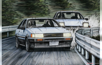 Сборная модель Toyota Levin AE86 Wataru