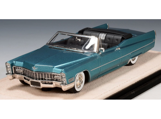 CADILLAC DE VILLE Cabriolet Open (1967), capri aqua