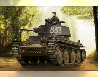 Сборная модель German Panzer Kpfw.38(t) Ausf.E/F