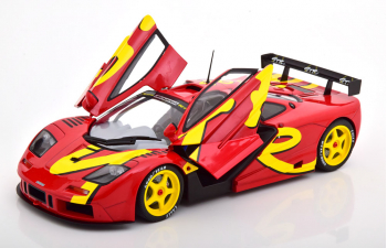 MCLAREN F1 GTR (1996), red/yellow