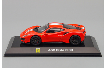 FERRARI 488 Pista 2018, red