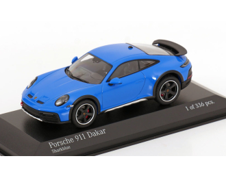 PORSCHE 911 (992) Dakar (2022), blue