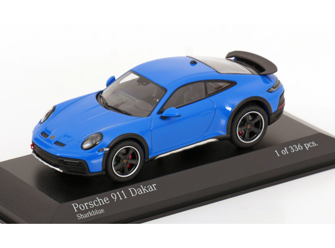 PORSCHE 911 (992) Dakar (2022), blue