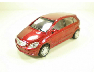 MERCEDES-BENZ B-Class 2006 г., модель автомобиля 1:43, вишневый