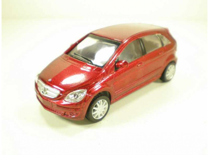 MERCEDES-BENZ B-Class 2006 г., модель автомобиля 1:43, вишневый