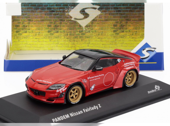 NISSAN 400Z Pandem Rocket Bunny (2022), red