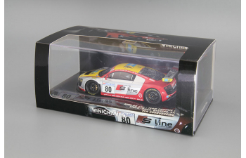 AUDI R8 LMS VLN Nurburging (2009), silver / red / yellow