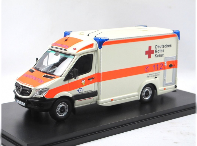 MERCEDES-BENZ Sprinter 319 CDI Ambulance Miesen "Deutsches Rotes Kreuz" 2018