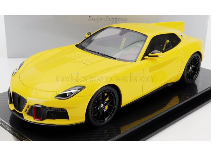 TOURING Superleggera Aero-3 Based Ferrari F12 Berlinetta Chassis (2022), Modena Yellow