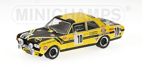 OPEL Commodore A #10 Steinmetz 24h Spa Kauhsen / Frohlich (1970), yellow