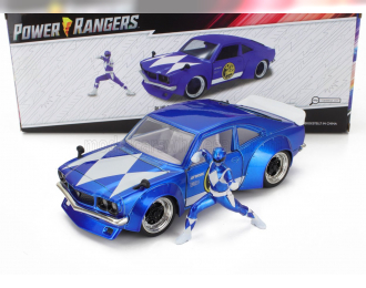 MAZDA Rx-3 With Power Rangers Figure (1974), Blue White