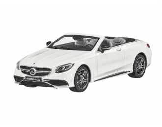 MERCEDES-BENZ S63 AMG Cabrio A217 (W217) white