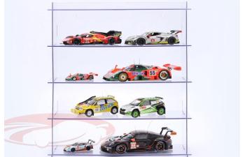 Витрина акриловая с пятью полками