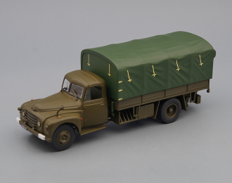 CITROEN Type 55 Military (бортовой грузовик с тентом) 1960, olive green