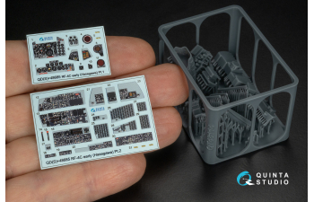 3D Декаль интерьера кабины RF-4C Phantom II (early) (Hasegawa) (малая версия) (с 3D-печатными деталями)