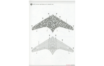 Сборная модель Horten Ho 229 "Wunderwaffe"