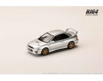 SUBARU Impreza PURE SPORTS COUPE WRX type R STi Version WR Type Front Bumper, arctic silver metallic