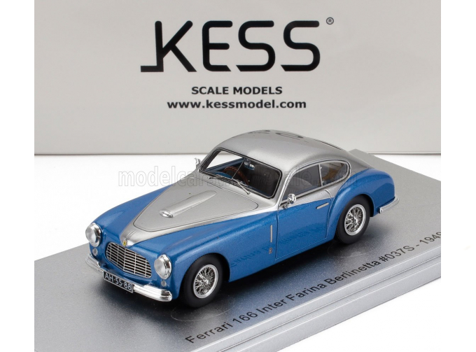 FERRARI 166 S/n.037s Inter Farina Berlinetta (1949), Blue Silver