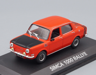 SIMCA 1000 Rallye (1964), red / black