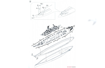 Сборная модель USS Louisiana