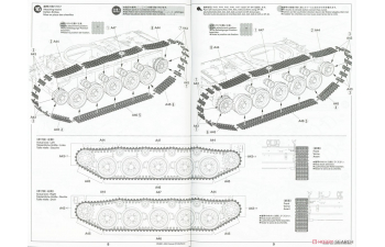 Сборная модель British Cruiser Tank A34 Comet