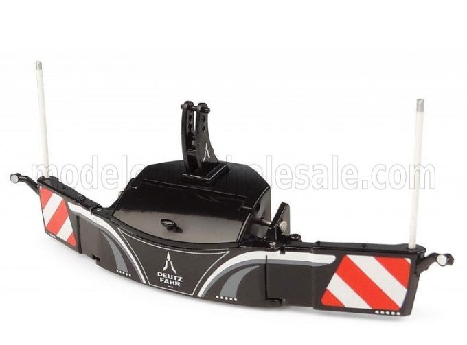 ACCESSORIES Tractor Bumper For Deutz-fahr - Safety Weight 800kg., Black