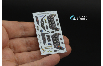 3D Декаль интерьера кабины Bf 109G-5/Bf 109G-6 (Airfix)