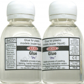 Клей для пластиковых моделей "Профи" (супер жидкий) 10 мл.