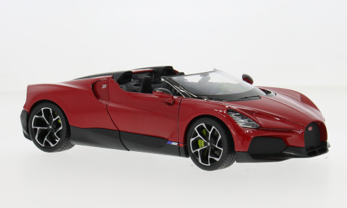 BUGATTI W16 Mistral (2024), red/black