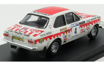 FORD Escort Mki Blaupunkt Team Colt Racing Winner Rally 1000 Lakes T.makinen - H.liddon (1973), White Red