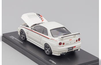 NISSAN Nismo GT-R (R34) S-Tune, white pearl