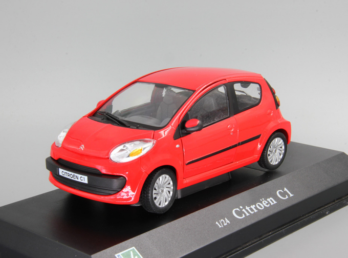 CITROEN C1, red