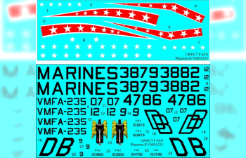 Декаль для F-4J/S Phantom-II VMFA-235