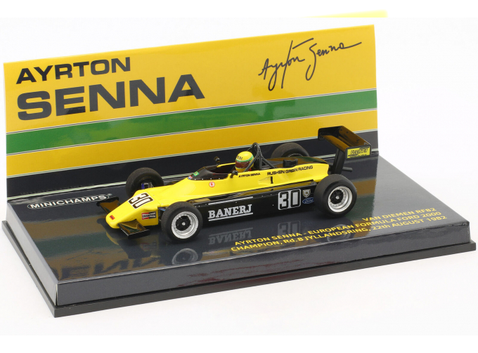 Van Diemen RF82 FF2000 A.Senna European formula Ford 2000 championship 1982