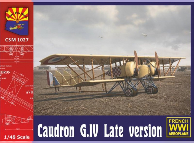 Сборная модель Caudron G.IV Late version