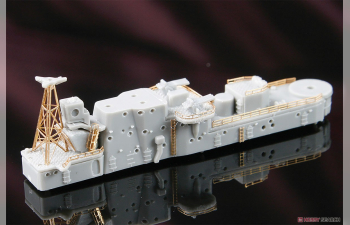 Сборная модель Full-Hull IJN Series IJN Light Cruiser Sakawa (w/Photo-Etched Parts)