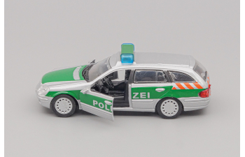 MERCEDES-BENZ E-Classe Polizei, silver / green