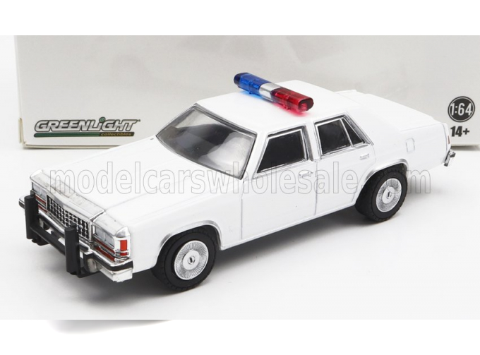 FORD CROWN VICTORIA LTD POLICE (1980), WHITE