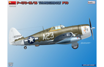Сборная модель DRAGON WINGS P-47d-15/16 Thunderbolt Airplane Military 1942