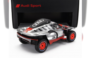 AUDI Q E-tron Rs Team Audi Sport N221 Rally Dakar (2023) M Ekstrom - E Bergkvist, Grey Silver Black