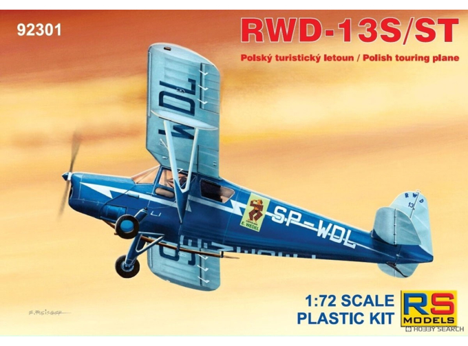 Сборная модель RWD-13 S/ST Polish touring plane