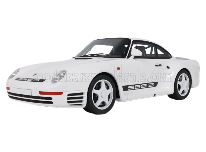 PORSCHE 959 Sport *Resin*, Grand Prix (1987), white