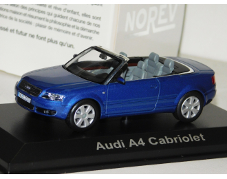 AUDI A4 Cabriolet, blue