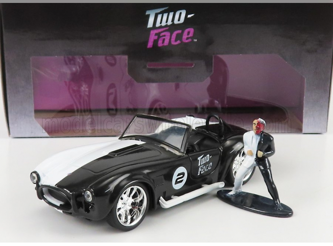 FORD Shelby Cobra 427/sc Spider N 2 1965 - Two-face, Black White