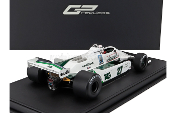 WILLIAMS F1 Fw07 Ford №27 Winner Dutch Gp (with Pilot Figure) Alan Jones (1979), White