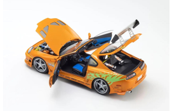 TOYOTA - BRIAN'S SUPRA MKIV SPIDER 1995 - FAST & FURIOUS - ORANGE