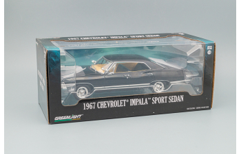 CHEVROLET Impala Sport Sedan 1967, black