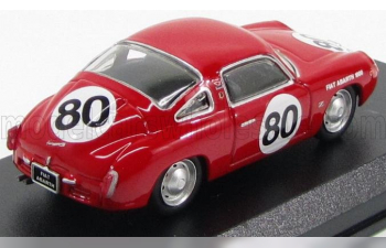 FIAT Abarth 1000 Coupe Zagato N 80 Winner Sebring 1961 Glertz - Liess, Red